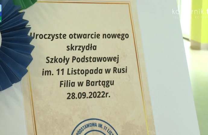 Nowe pracownie w bartąskiej szkole